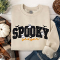 Spooky Season Embroidered Sweatshirt | Halloween Crewneck